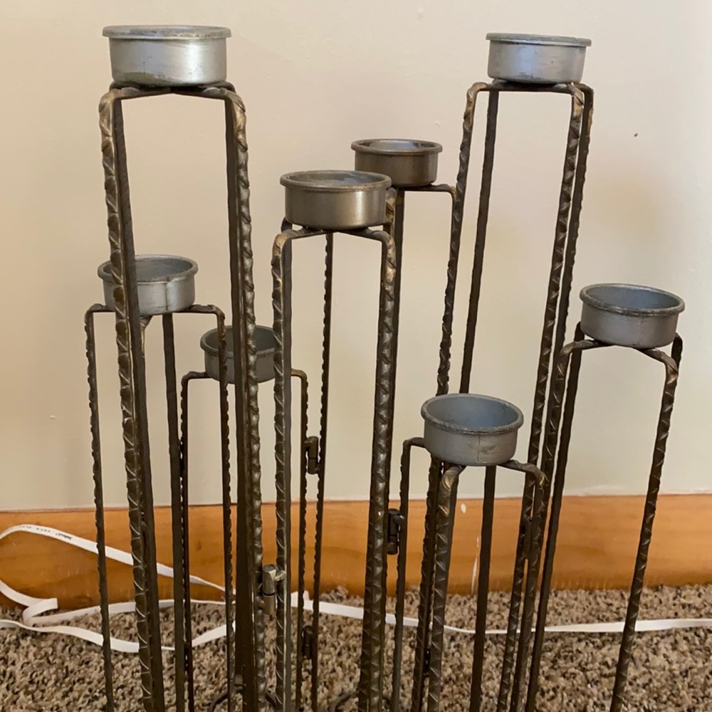 Rustic Candle Holder